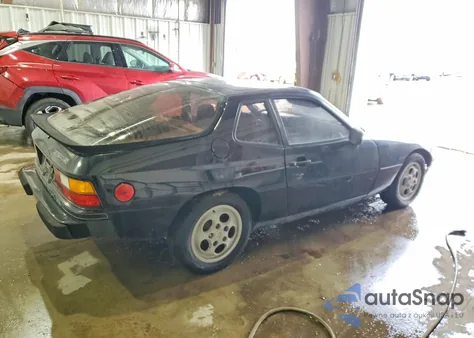 1987 Porsche 924 S из США, поврежденный, VIN WP0AA0924HN456779
